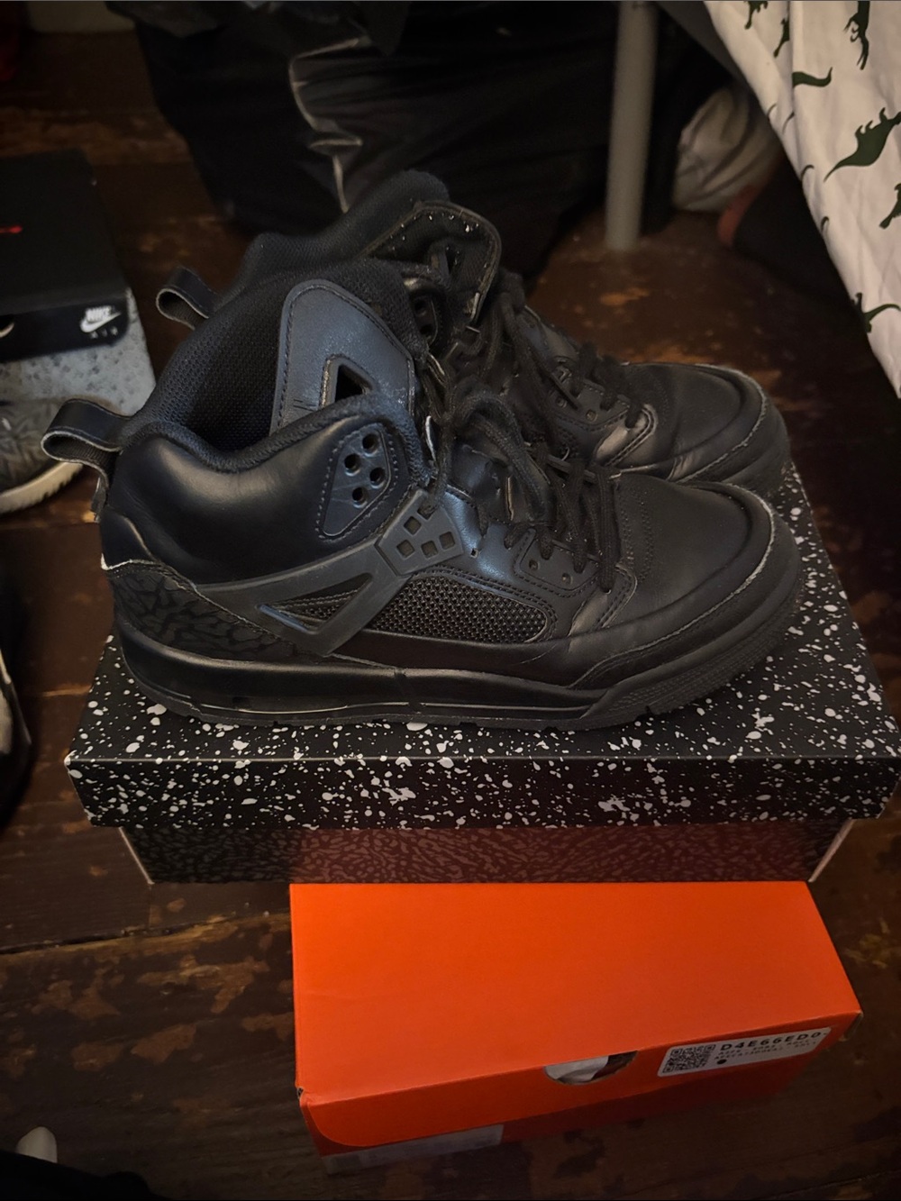 Jordan Men's Black High-Top Sneakers